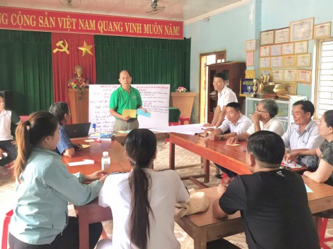 Họp tham vấn tại địa phương các rào cản liên quan đến dự án đã triển khai